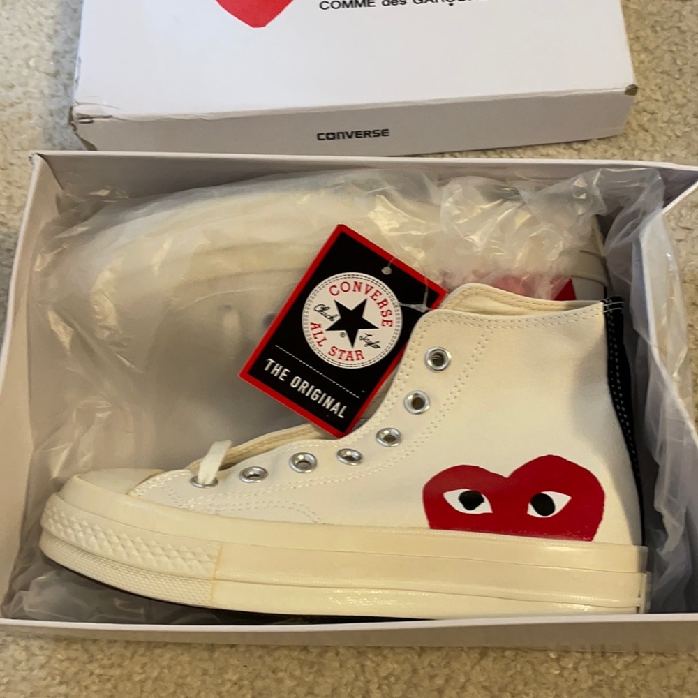 Comme Des Garçons Converse High Tops
